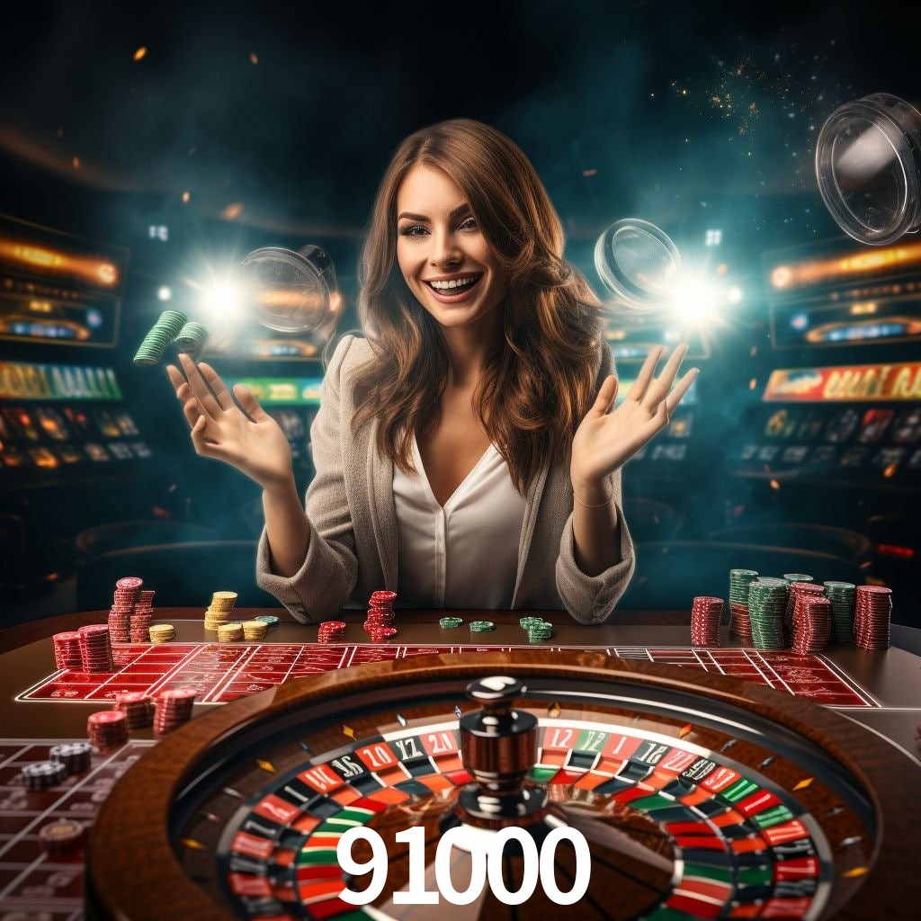 91000: Jogos de Caça-Níqueis-Altas Recompensas, Roleta-Velocidade, Blackjack-Desafios Máximos